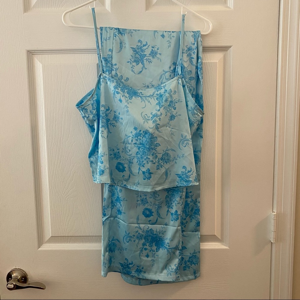 Two piece silk pajama set! Never worn!